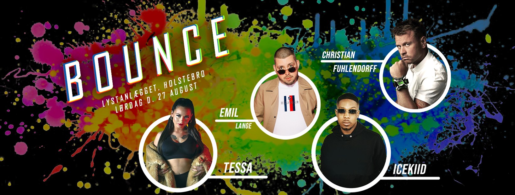 BOUNCE 2022 // TESSA, ICEKIID, EMIL LANGE m.fl. // FRILUFTSSCENEN HOLSTEBRO 27/08