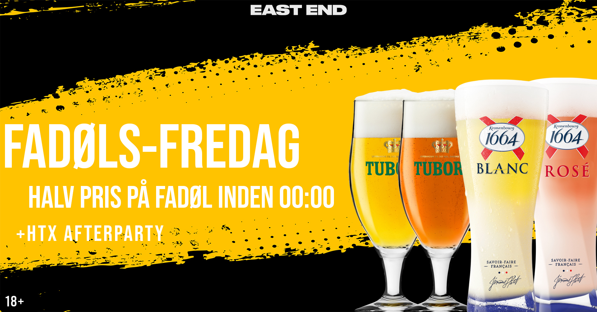 FADØLS-FREDAG + HTX AFTERPARTY // EAST END