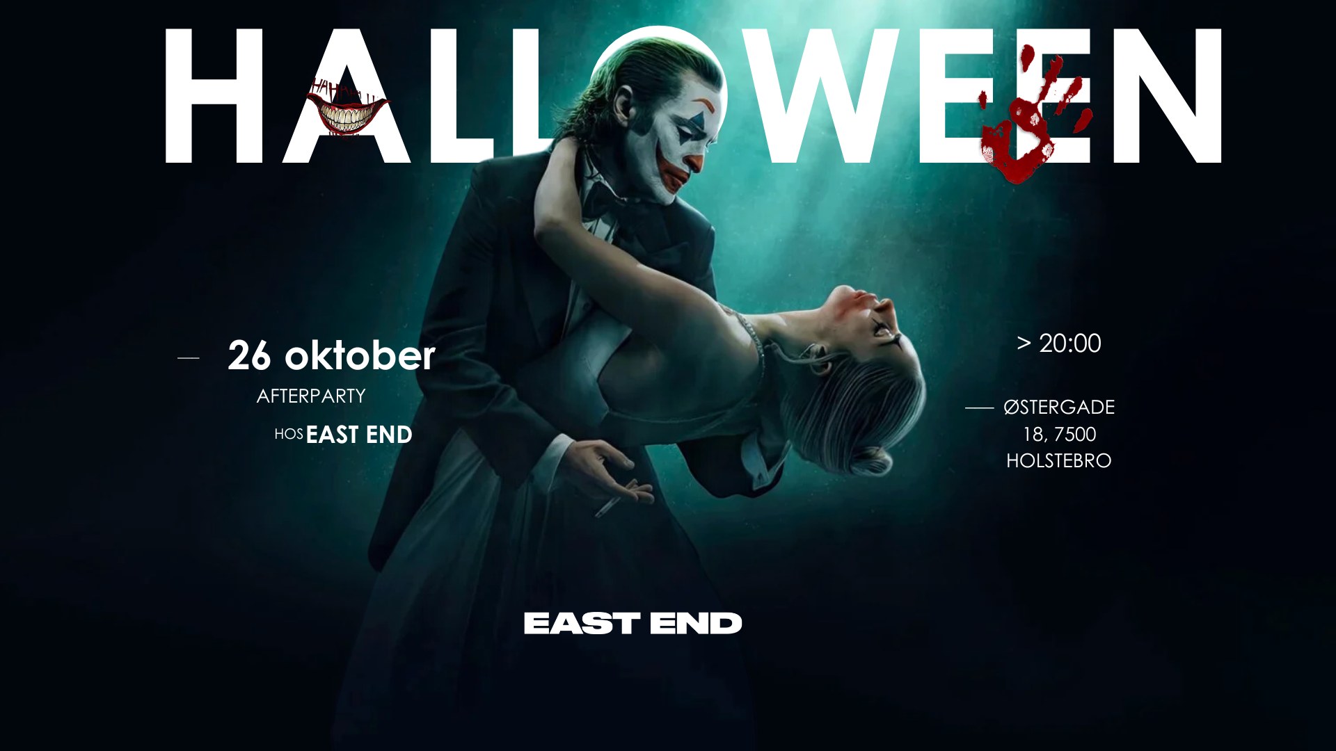 THE JOKER & HARLEY QUINN HALLOWEEN PARTY // EAST END