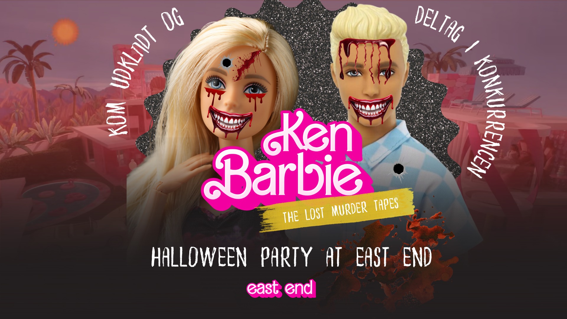 KEN & BARBIE OF THE DEATH  - HALLOWEEN PARTY // EAST END
