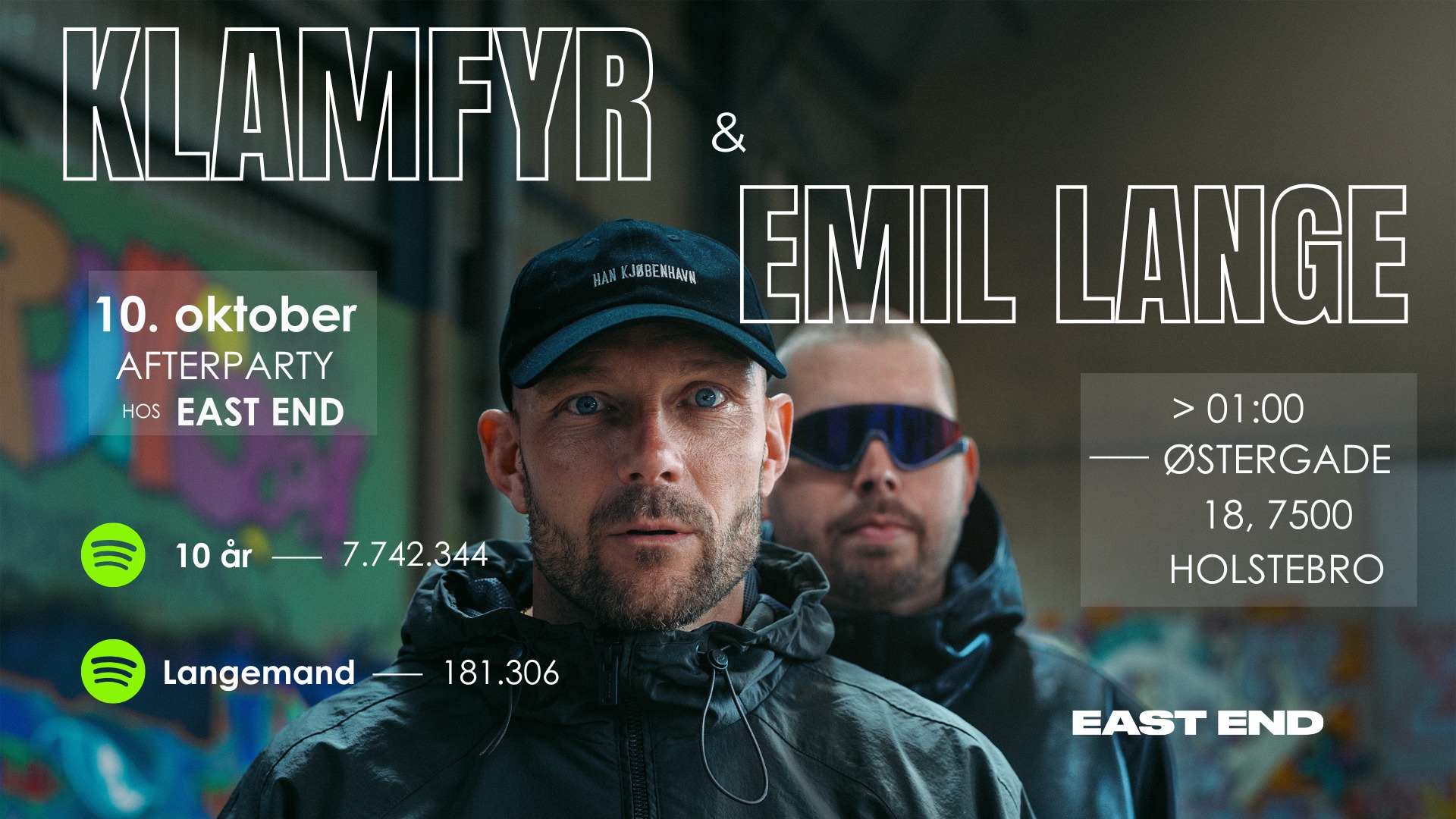 Klamfyr x Emil Lange // East End
