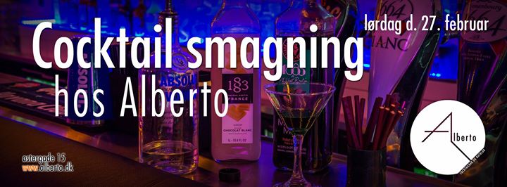 Cocktailsmagning hos Alberto!