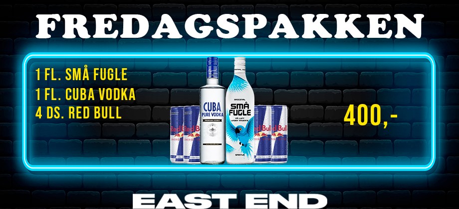 FREDAGSPAKKEN // EAST END