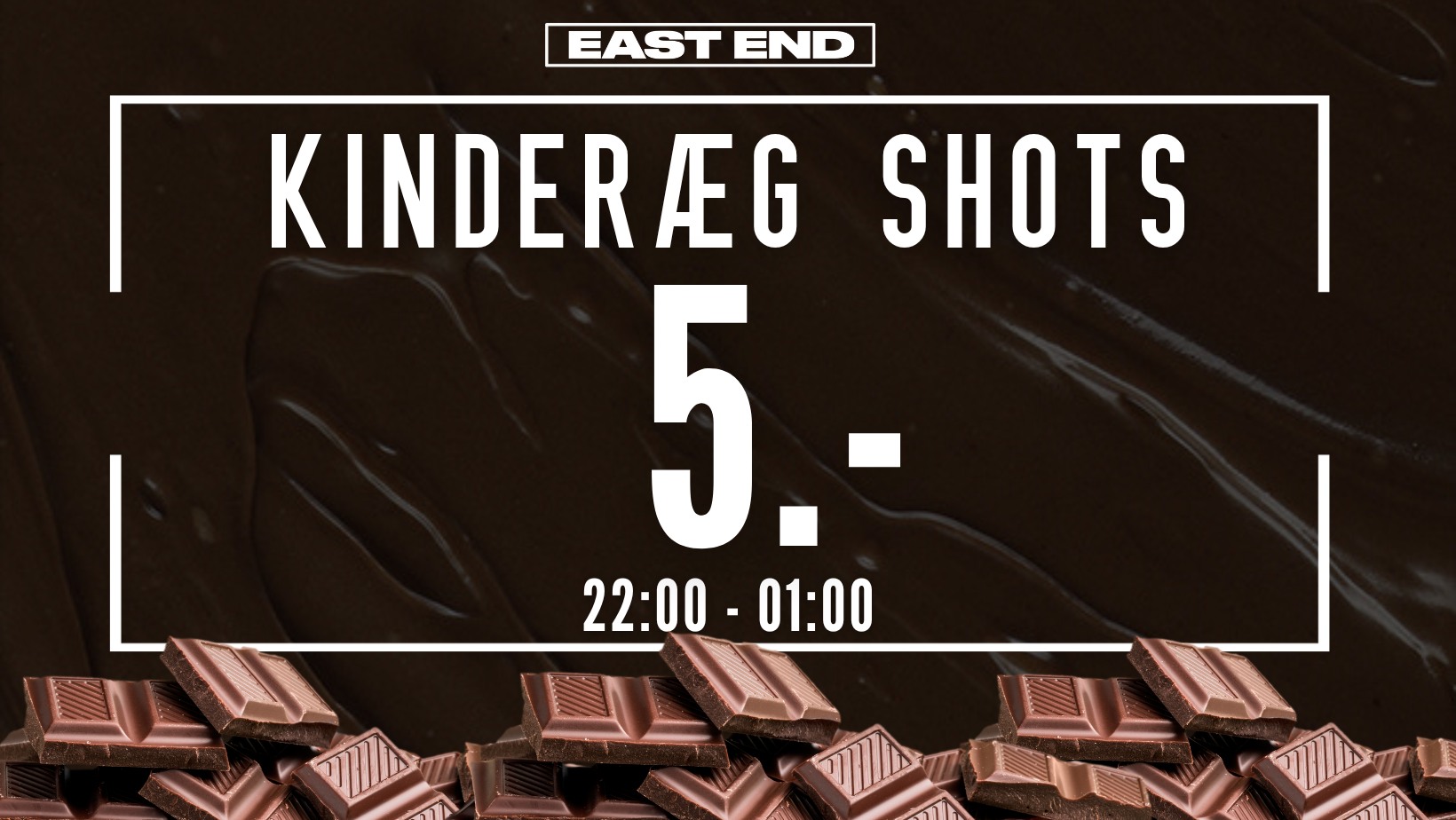 KINDERÆG SHOTS 5 KR. // EAST END