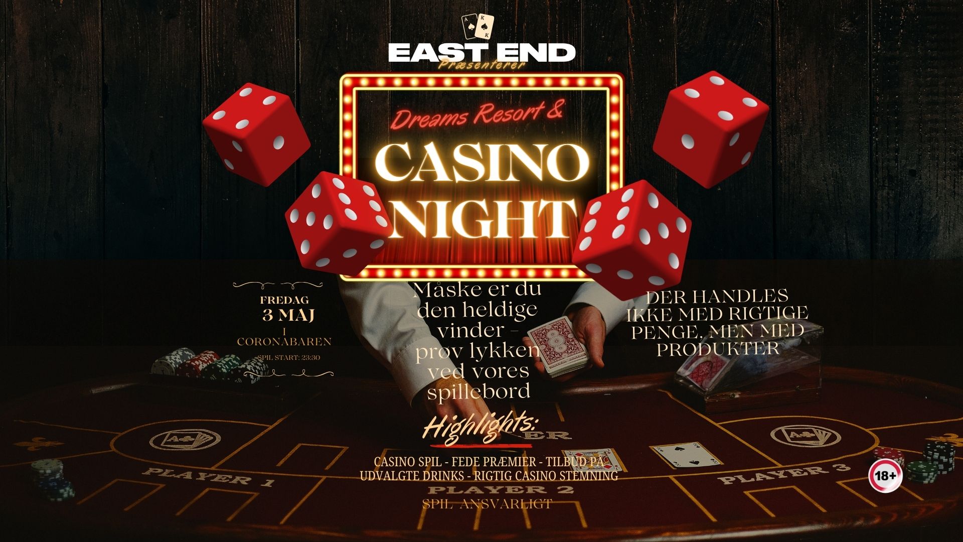 EAST ENDS DREAMS RESORT & CASINO // EAST END