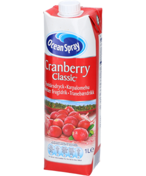 Tranebær Juice 1 liter