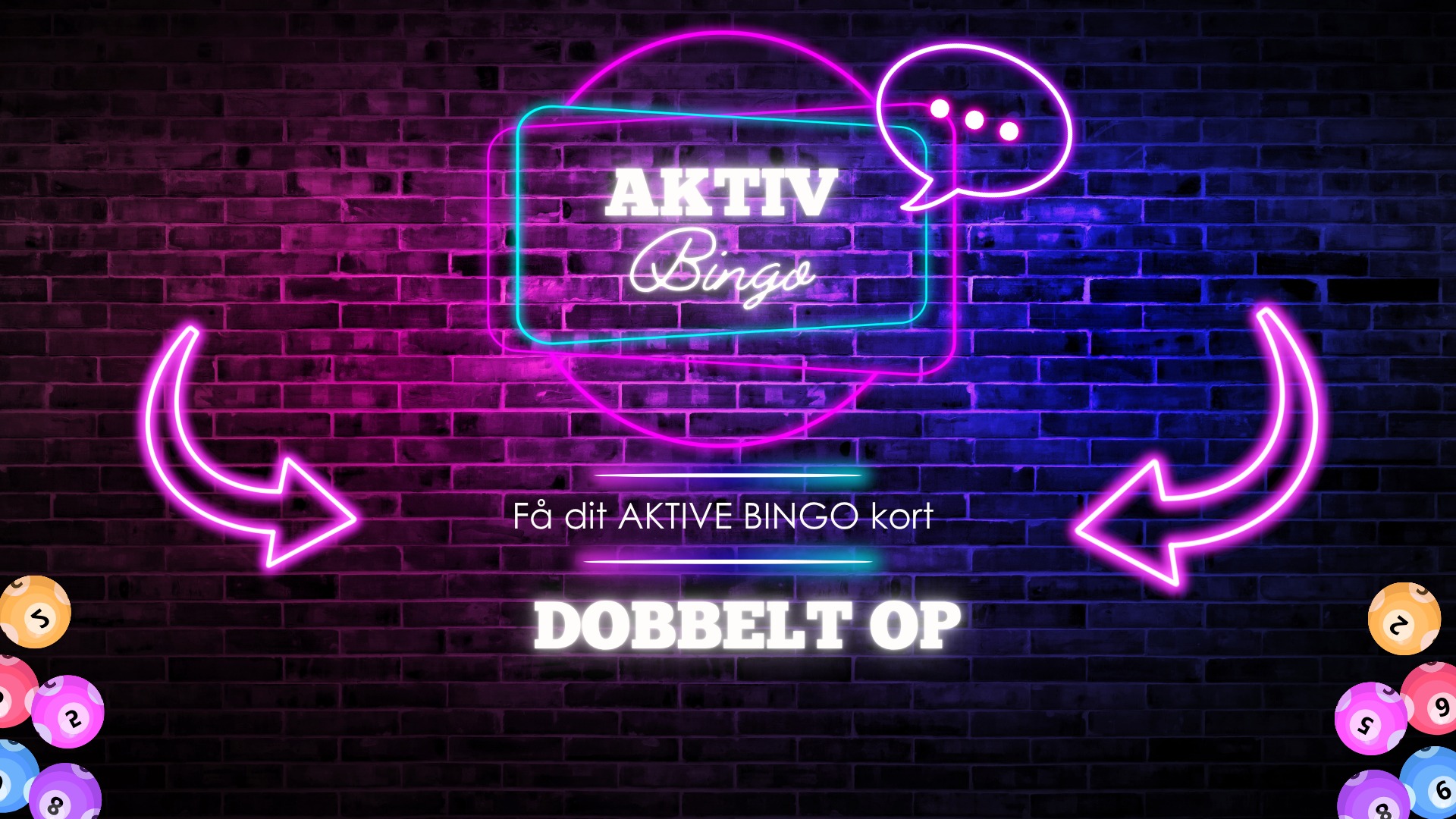 AKTIVE BINGO + DOBBELT OP // EAST END